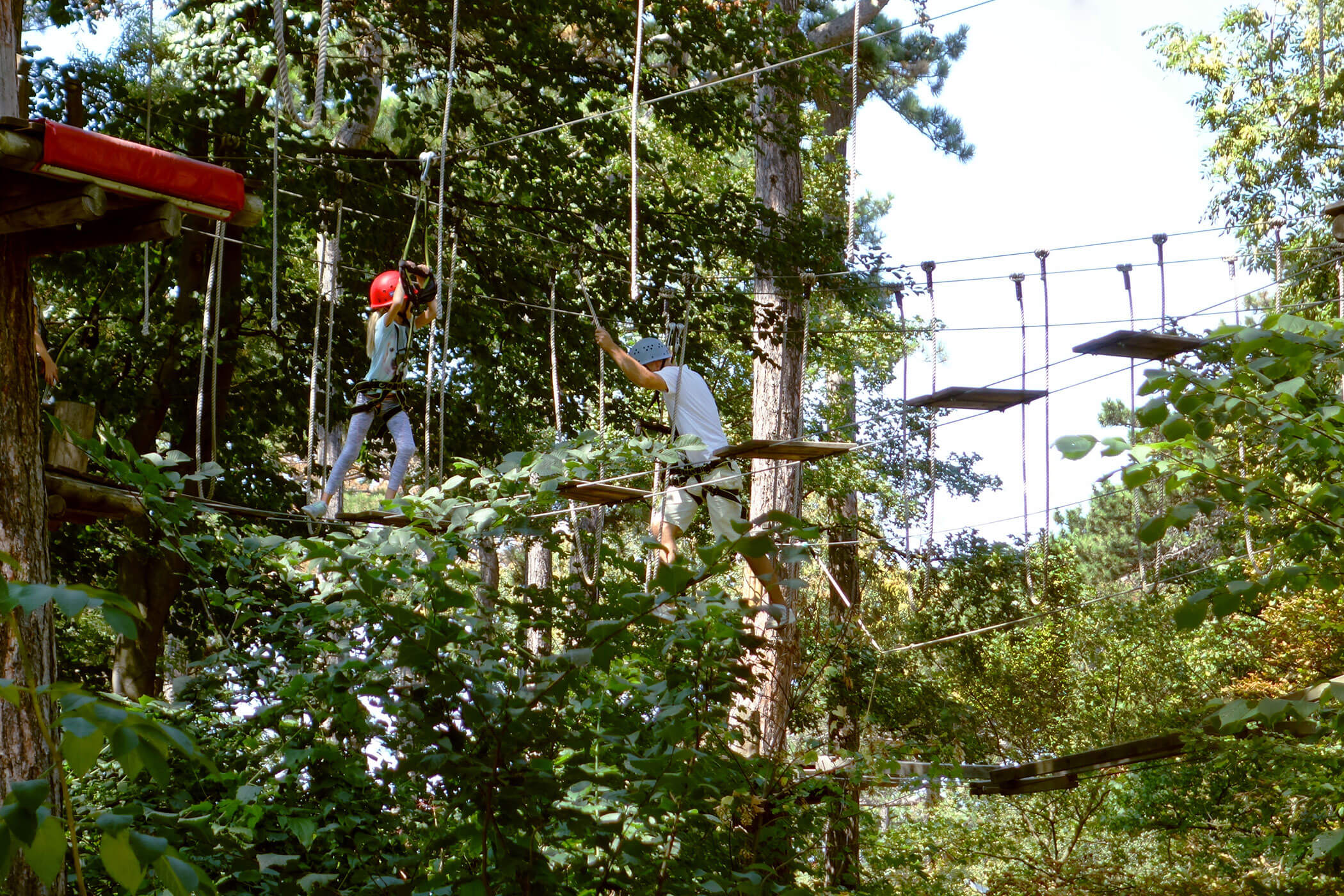 Percorso ad alta fune