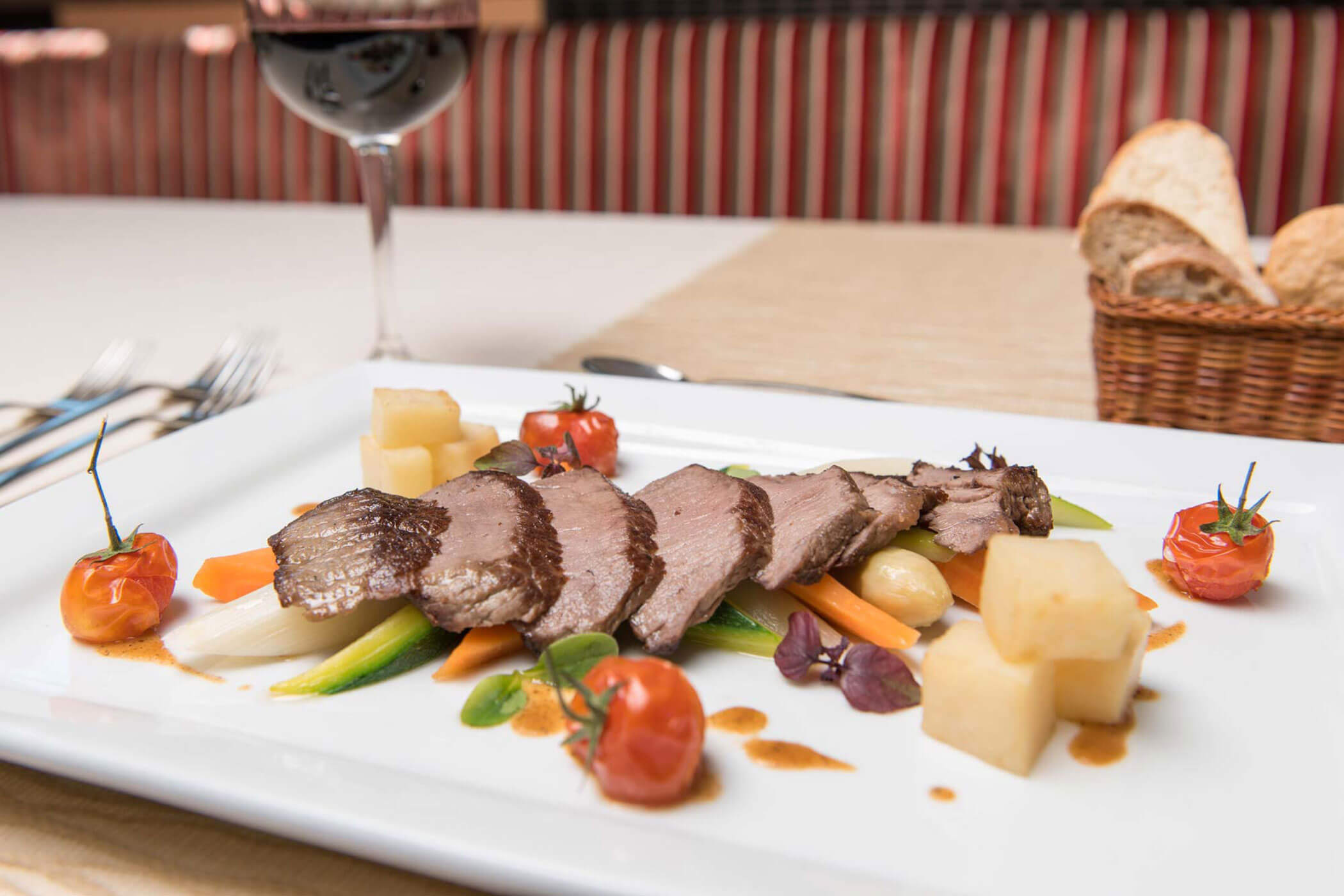 Meat with vegetables