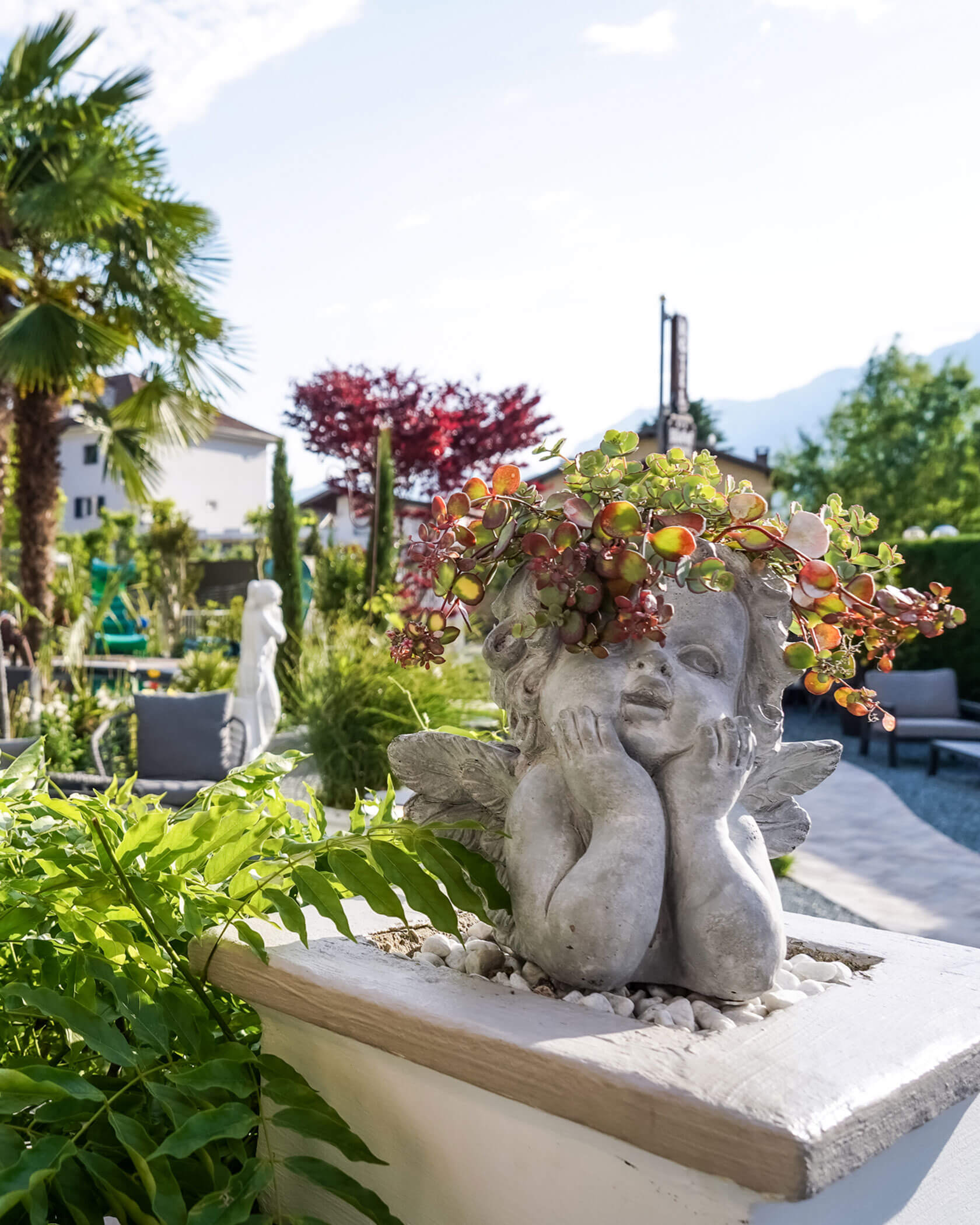 Godersi il giardino in vacanza - Villa Groff