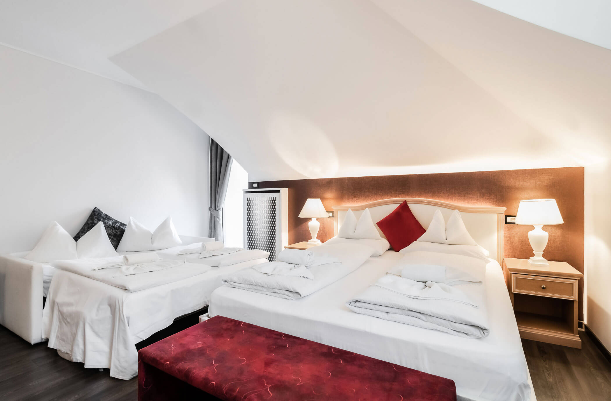 Triple room - double bed